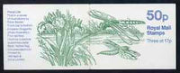 Great Britain 1986-87 Pond Life #1 (Dragonfly) 50p booklet complete, SG FB32