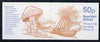 Great Britain 1988-89 Marine Life #1 (Anemone on Whelk Shell) 50p booklet complete, SG FB50