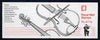 Great Britain 1986-87 Musical Instruments #1 (Violin) £1 booklet complete, SG FH5