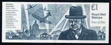 Great Britain 1994 Prime Ministers #3 (Winston Churchill) £1 booklet complete, SG FH34