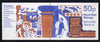 Great Britain 1991-92 Archaeology Series #1 (Sir Arthur Evans at Crete) 50p booklet complete, SG FB59