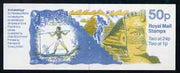 Great Britain 1991-92 Archaeology Series #4 (Sir Flinders Petrie & Pyramids) 50p booklet complete, SG FB62