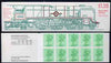Great Britain 1983 Railways Engines #4 (SR/BR Clan Line) £1.25 folded booklet with margin at left SG FK8A