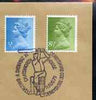 Postmark - Great Britain 1979 cover for Showbiz XI v Derbyshire CCC with illustrated Chatsworth cancel