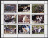 Ingushetia Republic 2000 Domestic Cats perf sheetlet containing set of 9 values unmounted mint
