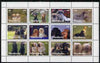 Mordovia Republic 2000 Dogs perf sheetlet containing set of 12 values unmounted mint