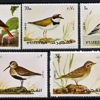 Fujeira 1972 European Birds set of 5 unmounted mint (Mi 1356-60)