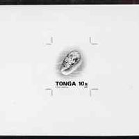 Tonga 1993-95 Bubble Cone 10s (from Marine Life def set) B&W photographic proof, scarce thus, as SG 1221