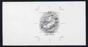 Tonga 1984-85 Giant Spider Conch Shell 47s (from self adhesive Marine Life def set) B&W photographic proof, scarce thus, as SG 877