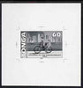 Tonga 1994 Honk Kong Children with Bicycle 60s (from 25th Anniversary set) B&W photographic proof, scarce thus, as SG 1292