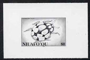Tonga - Niuafo'ou 1994 Coccinellidea 80s (from Beetles set) B&W photographic proof, scarce thus, as SG 205