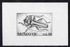 Tonga - Niuafo'ou 1994 Cerambycidea 1p50 (from Beetles set) B&W photographic proof, scarce thus, as SG 206