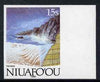 Tonga - Niuafo'ou 1989-93 Sea 15s (from Evolution of the Earth set) imperf marginal plate proof, scarce thus, as SG 121