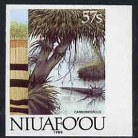 Tonga - Niuafo'ou 1989-93 Carboniferous Forests & Coal 57s (from Evolution of the Earth set) imperf marginal plate proof unmounted mint, scarce thus, as SG 126