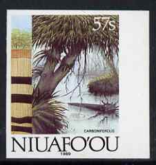 Tonga - Niuafo'ou 1989-93 Carboniferous Forests & Coal 57s (from Evolution of the Earth set) imperf marginal plate proof unmounted mint, scarce thus, as SG 126