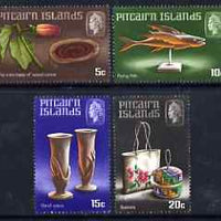Pitcairn Islands 1968 Handicrafts (1st series) perf set of 4 unmounted mint, SG 88-91