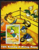 Benin 2004 75th Birthday of Mickey Mouse - Baseball & Boxing perf m/sheet fine cto used