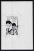 Tonga 1990 Boxing 42s (from Commonwealth Games set) B&W photographic proof, scarce thus, as SG 1065