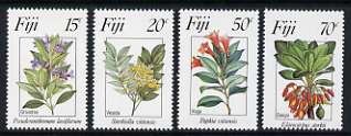 Fiji 1984 Flowers (2nd series) unmounted mint set of 4, SG 680-83