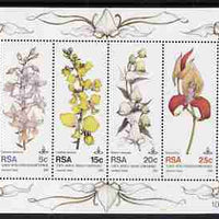 South Africa 1981 Tenth World Orchid Cofenrence m/sheet unmounted mint, SG MS 502