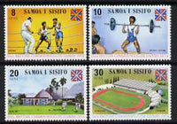 Samoa 1974 Commonwealth Games set of 4 unmounted mint, SG 422-25