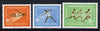 Papua New Guinea 1962 7th British Empire & Commonwealth Games set of 3 unmounted mint, SG 39-41