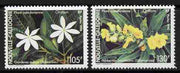 New Caledonia 1990 Flowers set of 2 unmounted mint, SG 903-04