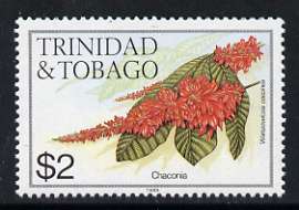 Trinidad & Tobago 1985-9 $2 Chaconia with '1989' imprint unmounted mint, SG 698