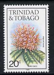 Trinidad & Tobago 1985-9 20c Bois Caco with '1989' imprint unmounted mint, SG 689