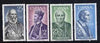 Spain 1966 Celebrities (1st series) set of 4 unmounted mint, SG 1765-68