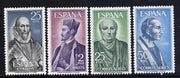 Spain 1966 Celebrities (1st series) set of 4 unmounted mint, SG 1765-68