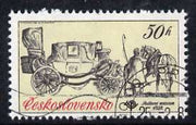 Czechoslovakia 1981 50h Landau from Historic Coaches in Postal Museum set of 5, fine cto used, SG 2557