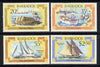 Barbados 1982 Early Marine Transport set of 4 unmounted mint, SG 701-04