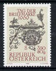 Austria 1969 Post-house Sign 3s50 + 80g Stamp Day unmounted mint, SG 1571