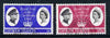Cayman Islands 1966 Royal Visit set of 2 fine used, SG 192-93