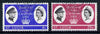 St Lucia 1966 Royal Visit set of 2 fine used, SG 220-21