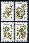 Lesotho 1979 Trees set of 4 unmounted mint, SG 367-70
