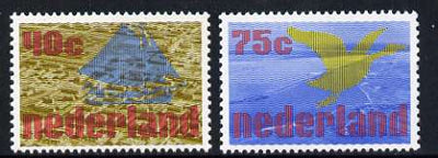 Netherlands 1976 Zuider Zee Project - Reclamation and urbanization set of 2 unmounted mint, SG 1252-53