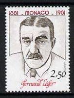 Monaco 1981 2f 50 Fernand Leger from Birth Anniversaries set of 5 unmounted mint, SG 1537