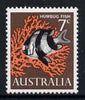Australia 1966-73 White-tailed Dascyllus 7c (Humbug fish) from decimal def set unmounted mint, SG 388