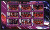 Malawi 2010 Space Shuttle Missions #09 perf sheetlet containing 9 values unmounted mint