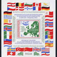 Bulgaria 1983 European Security and Co-operation Conference Madrid perf m/sheet unmounted mint, Mi block 137A