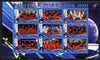 Malawi 2010 Space Shuttle Missions #13 perf sheetlet containing 9 values unmounted mint