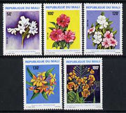 Mali 1981 Flowers set of 5 unmounted mint, SG 840-44