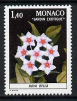 Monaco 1981 Hoya bella 1f 40 from Plants in Exotic Gardens set of 8 unmounted mint, SG 1547