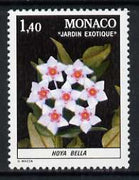 Monaco 1981 Hoya bella 1f 40 from Plants in Exotic Gardens set of 8 unmounted mint, SG 1547