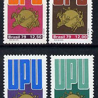 Brazil 1979 Universal Postal Union Day set of 4 unmounted mint SG 1792-95