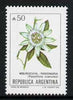 Argentine Republic 1985 Passion Flower 50a from Flowers def set, unmounted mint SG 1942c