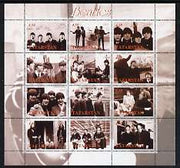 Tatarstan Republic 2001 The Beatles perf sheetlet containing set of 12 values unmounted mint