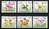 Cuba 1995 Orchids perf set of 6 cto used, SG 4005-10